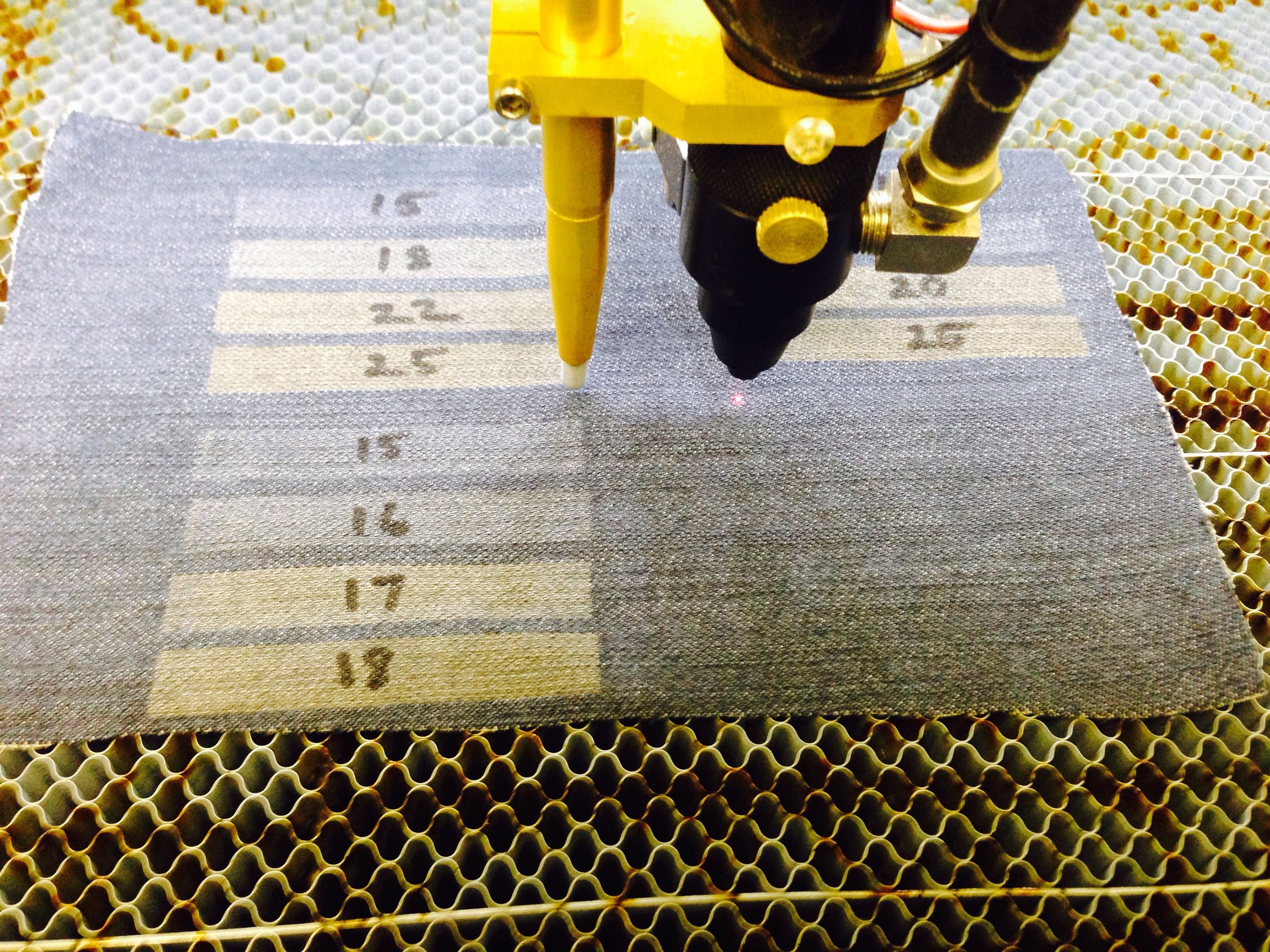 Setup Your Laser to Engrave Denim 4 Steps (with Pictures) Instructables