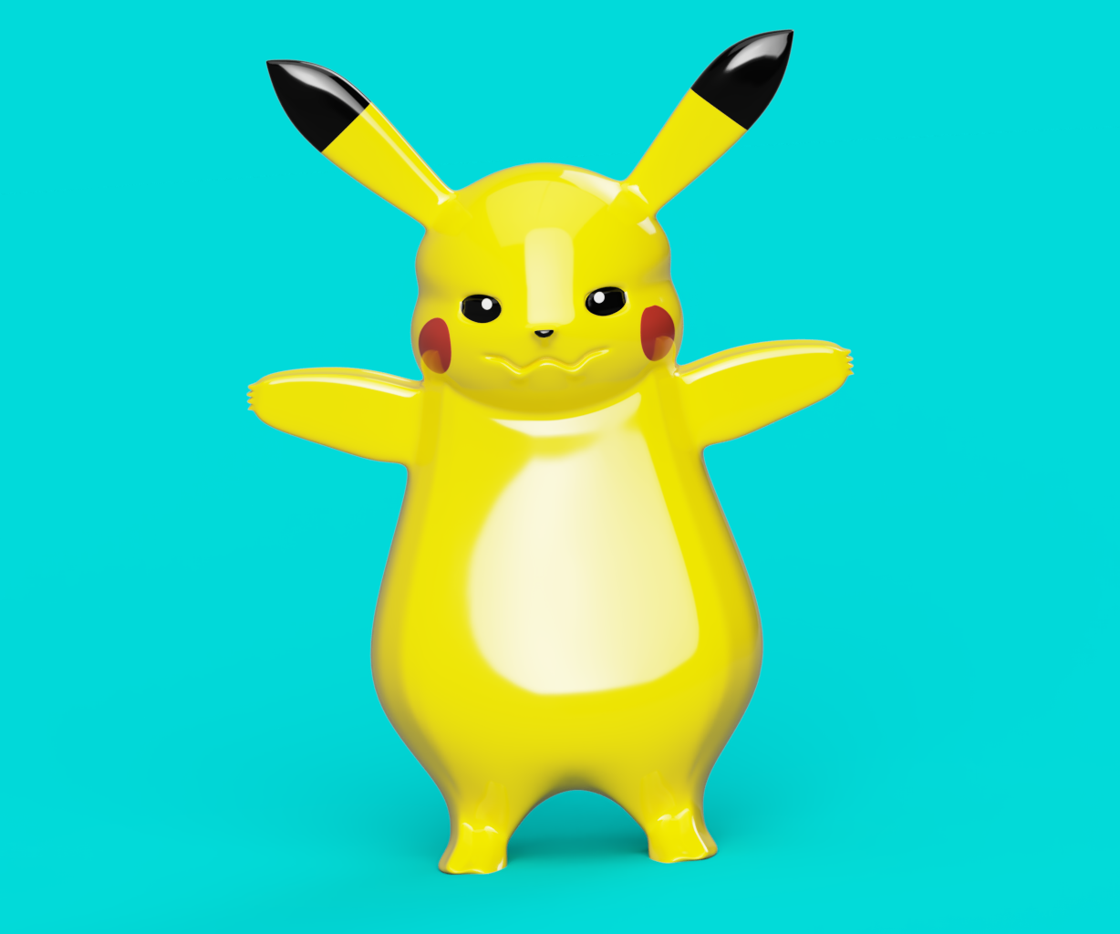 Pikachu Sculpting Using Fusion 360