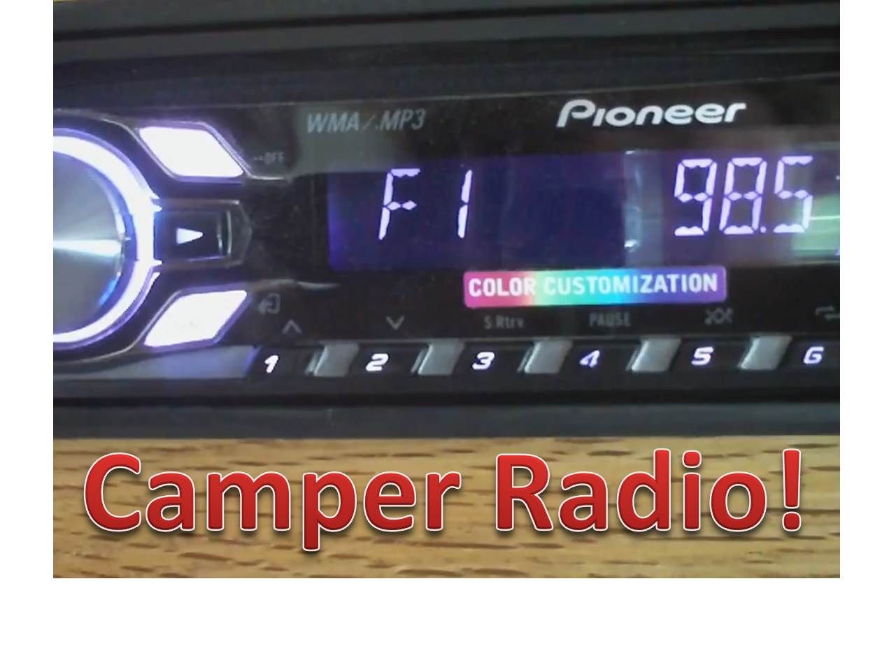 Camper Radio Instlation