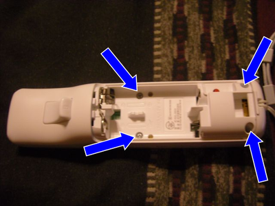Dis-assembly of Holster, Game Boy, and Wiimote