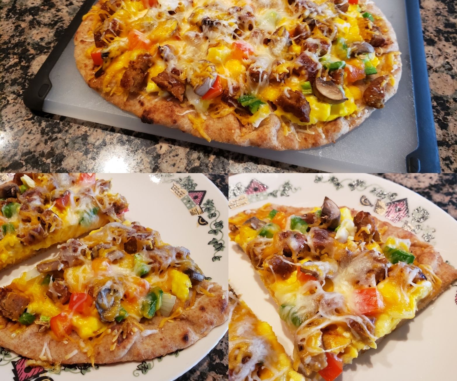 Easy Breakfast Pizza
