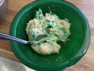 Preparing the Cookie Dough