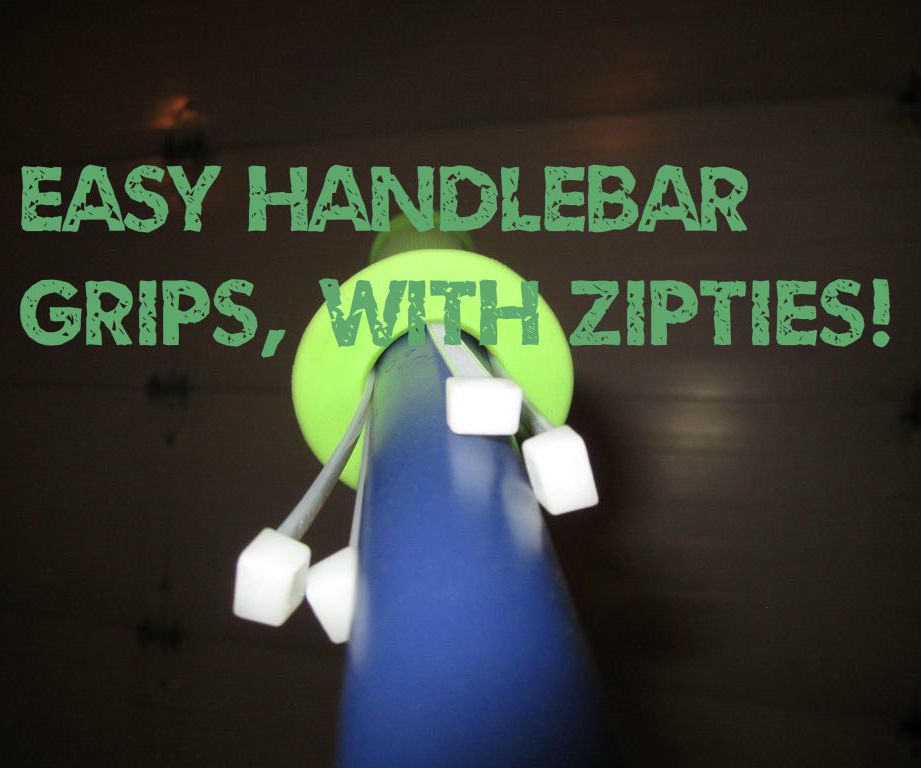 Easy Bike Handlebar Grips Installation