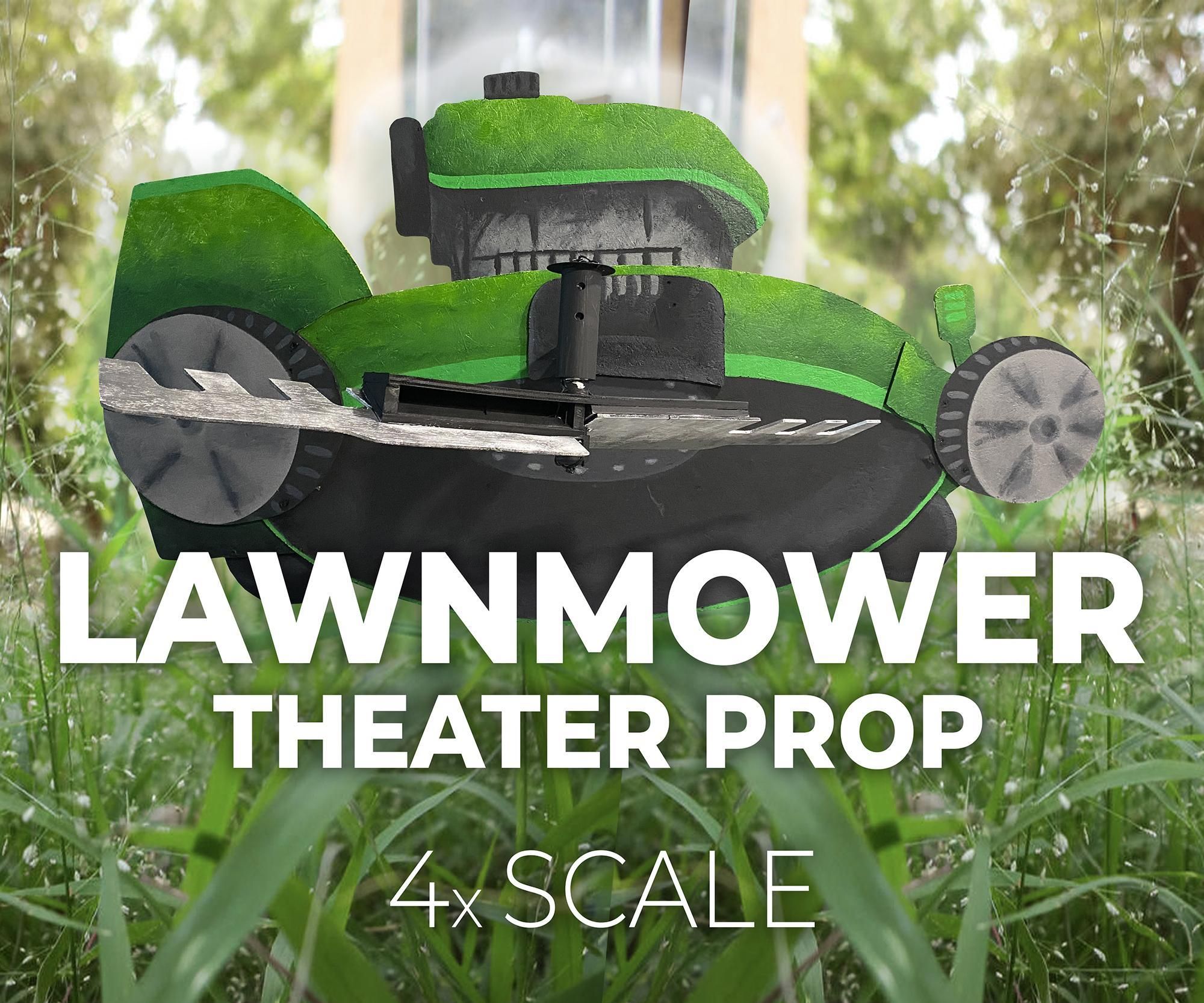 Mega Size Lawnmower With Moving Blade