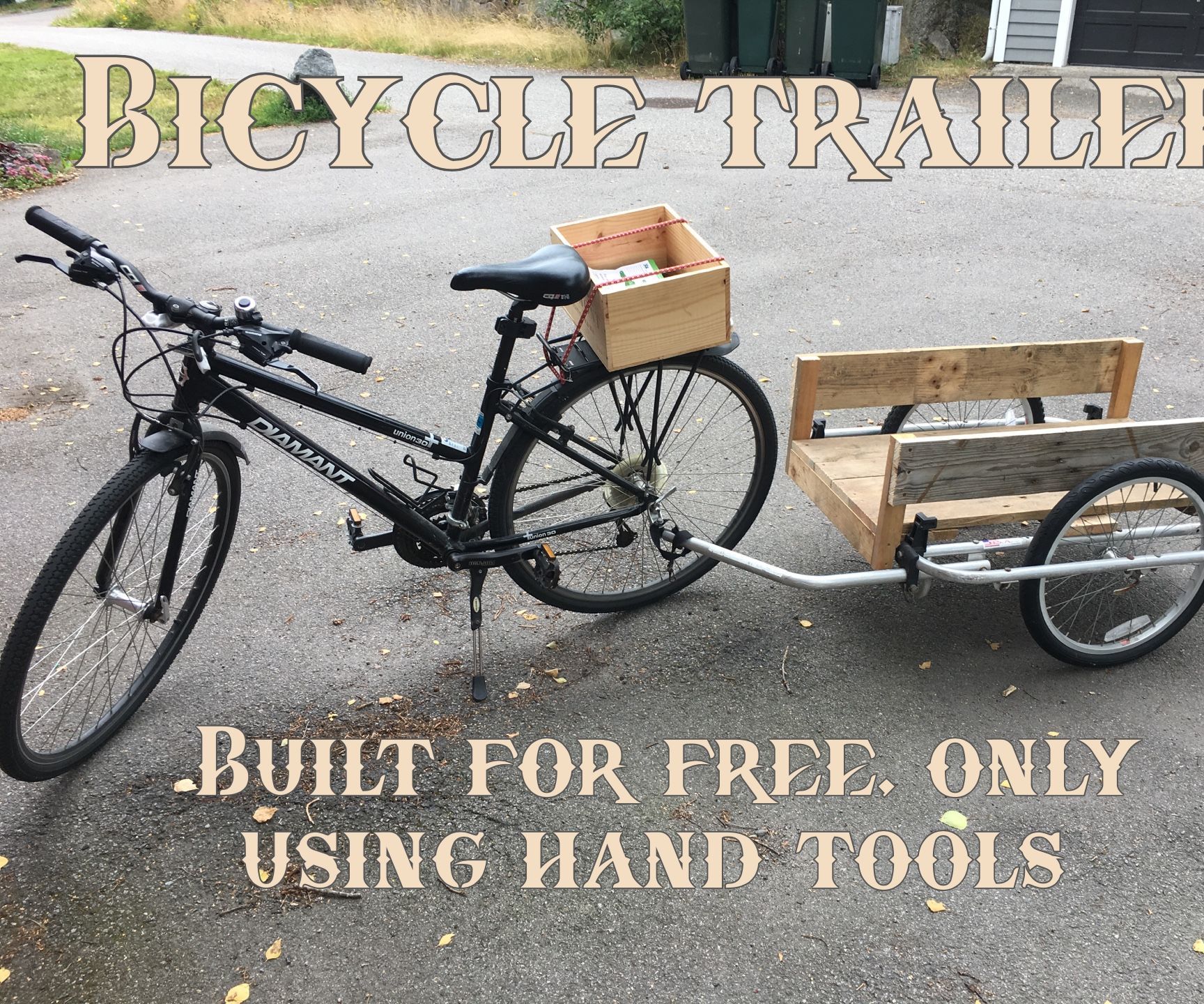 Free Bike Trailer, With Only Hand Tools 4 Steps (with Pictures