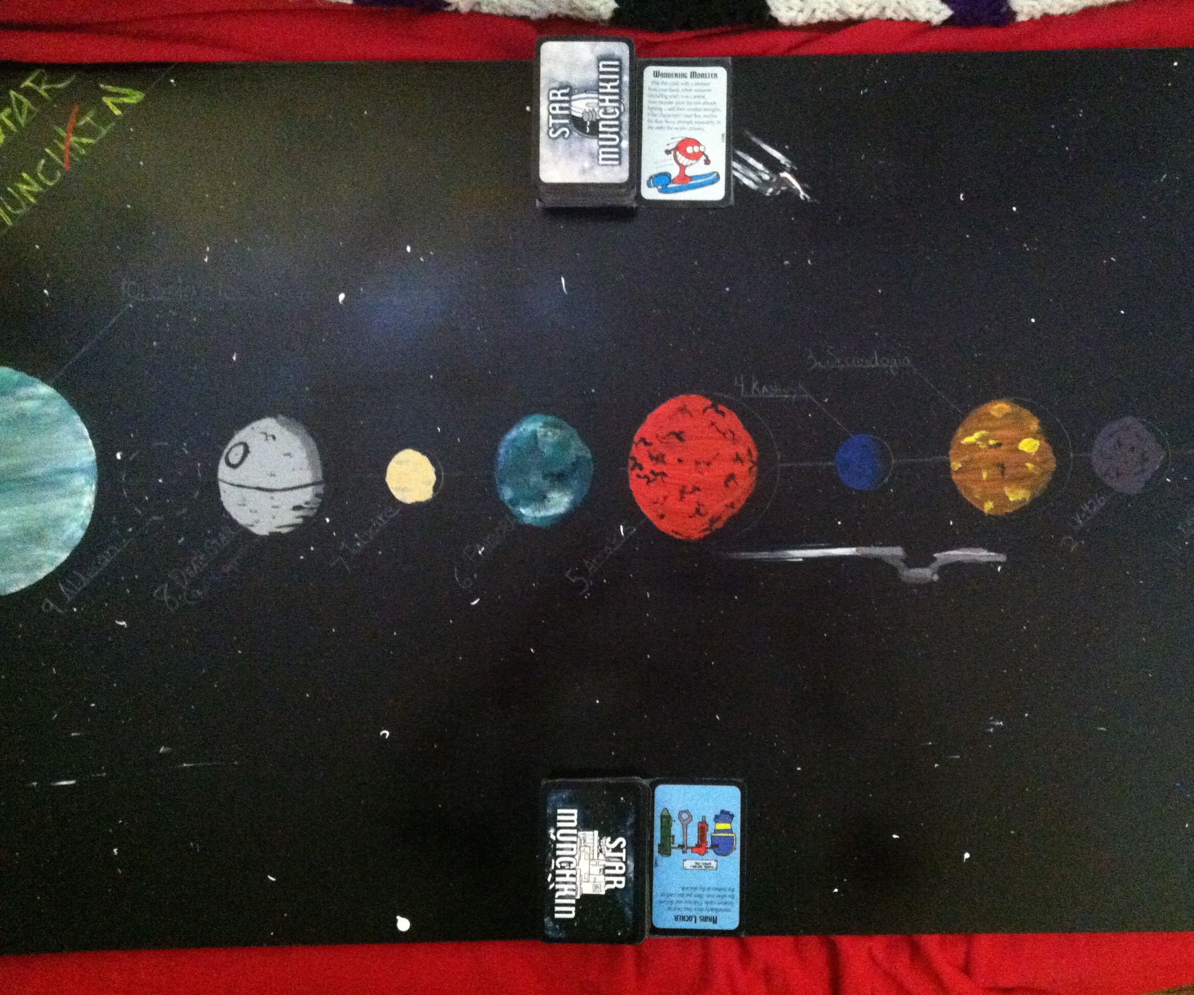 Star Munchkin Game Board