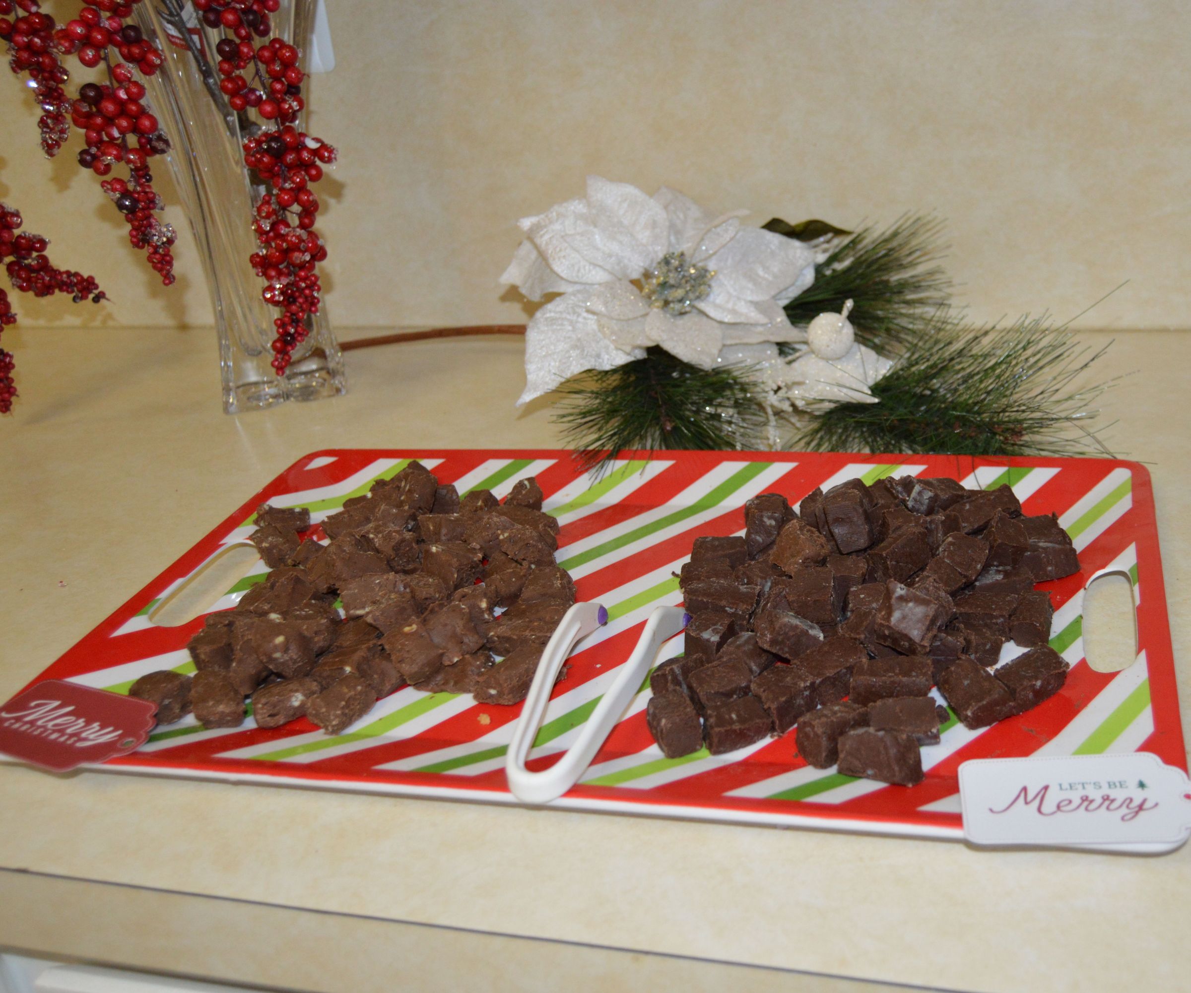 Super Quick and Easy Fudge for Christmas
