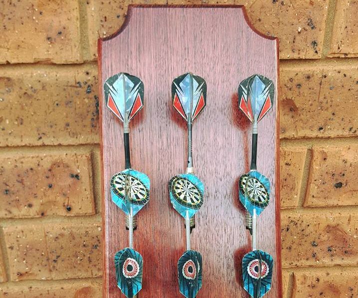 How to Make a Darts Rack