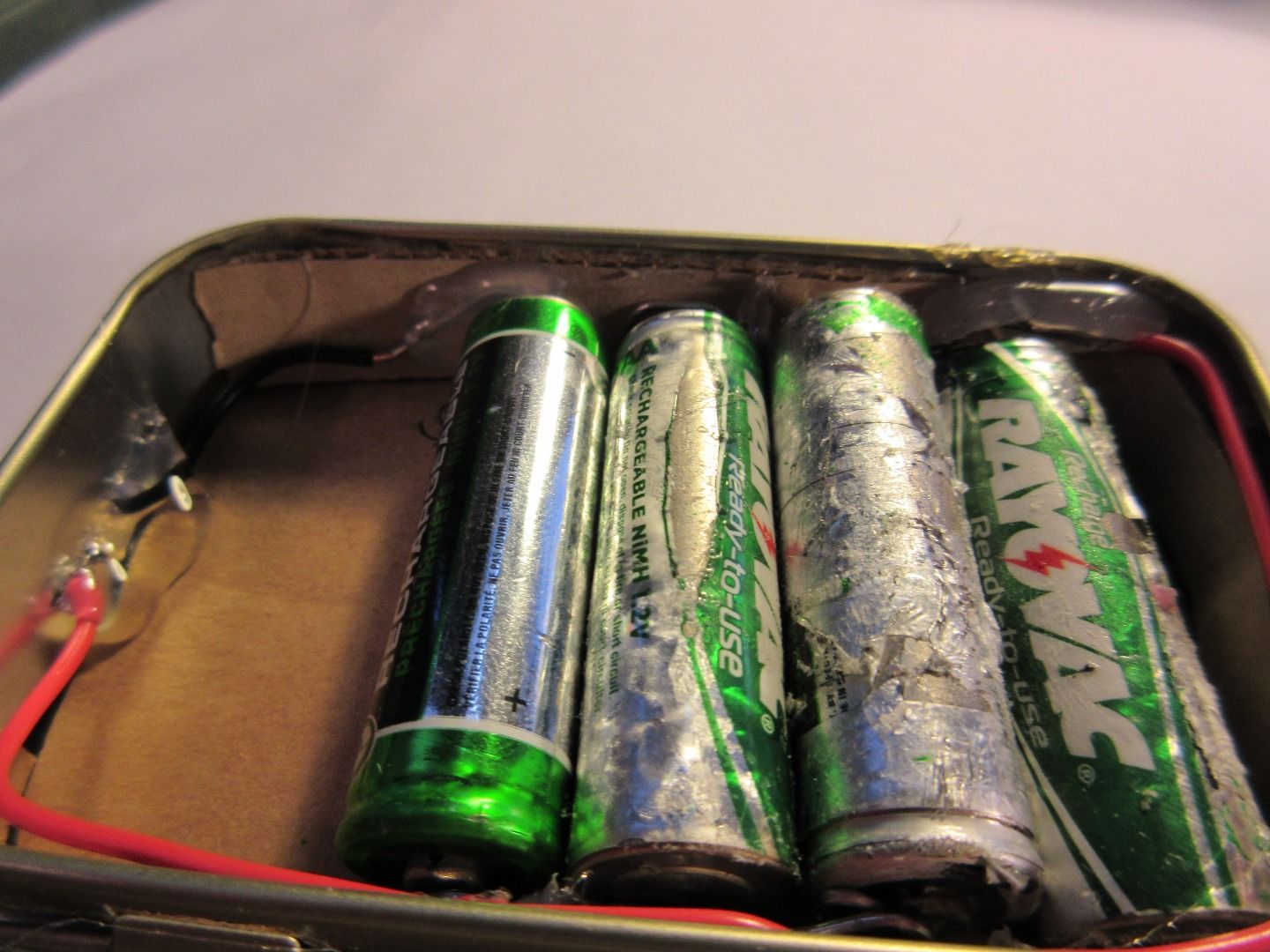 DIY AA Battery Holder 7 Steps Instructables