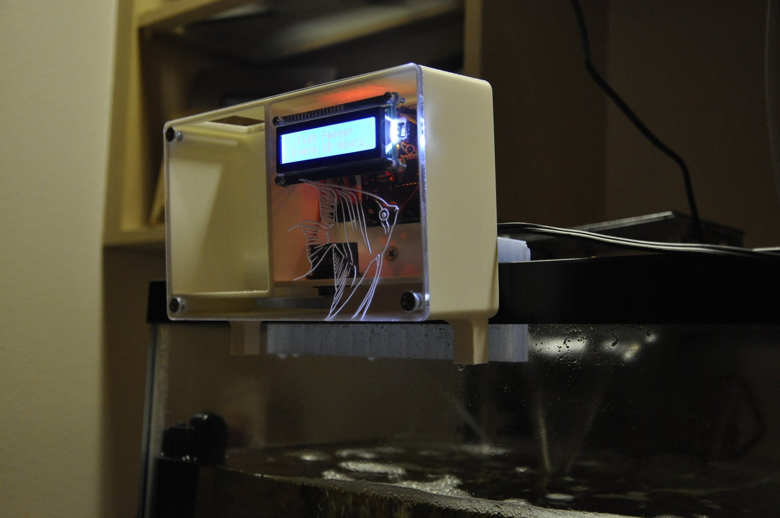 How to Build an Automatic Fish Feeder : 5 Steps Circuit Diagram