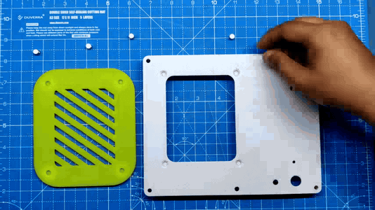 Back Section Grill Assembly