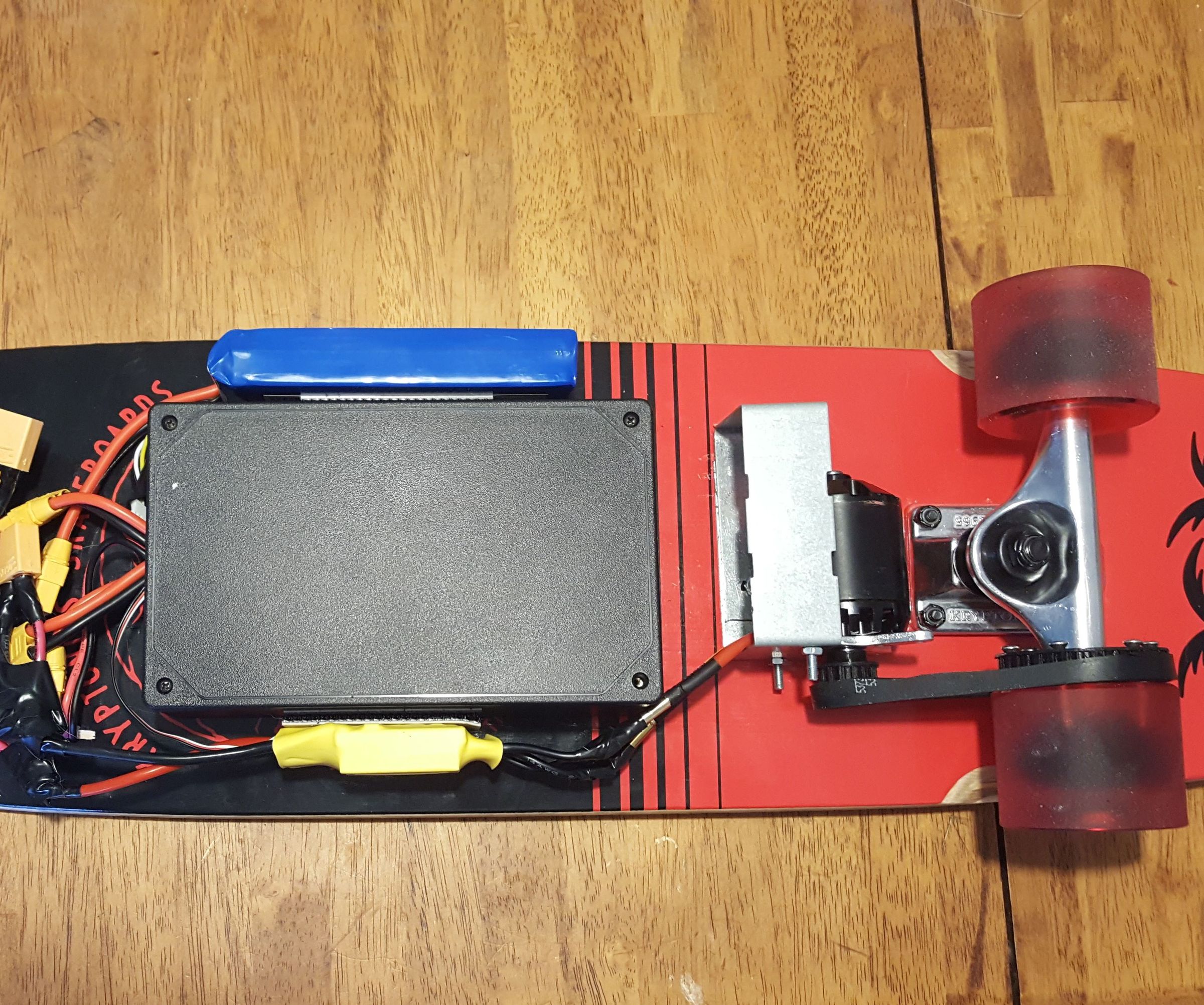 Pressure Sensitive Electric Skateboard