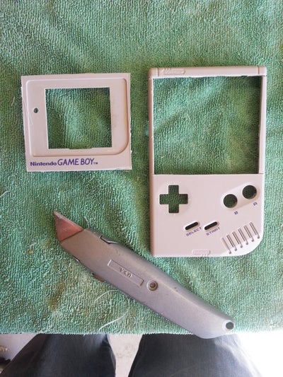 Game Boy Mod - Front Half