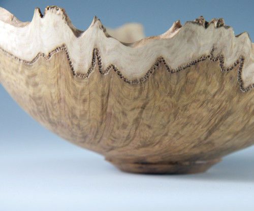 Turning & Carving a Burl Bowl