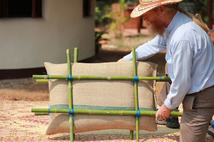 Insulated Bamboo Walls