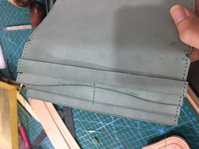 Glue Lock Leather On, Only Glue the 2 Tips.