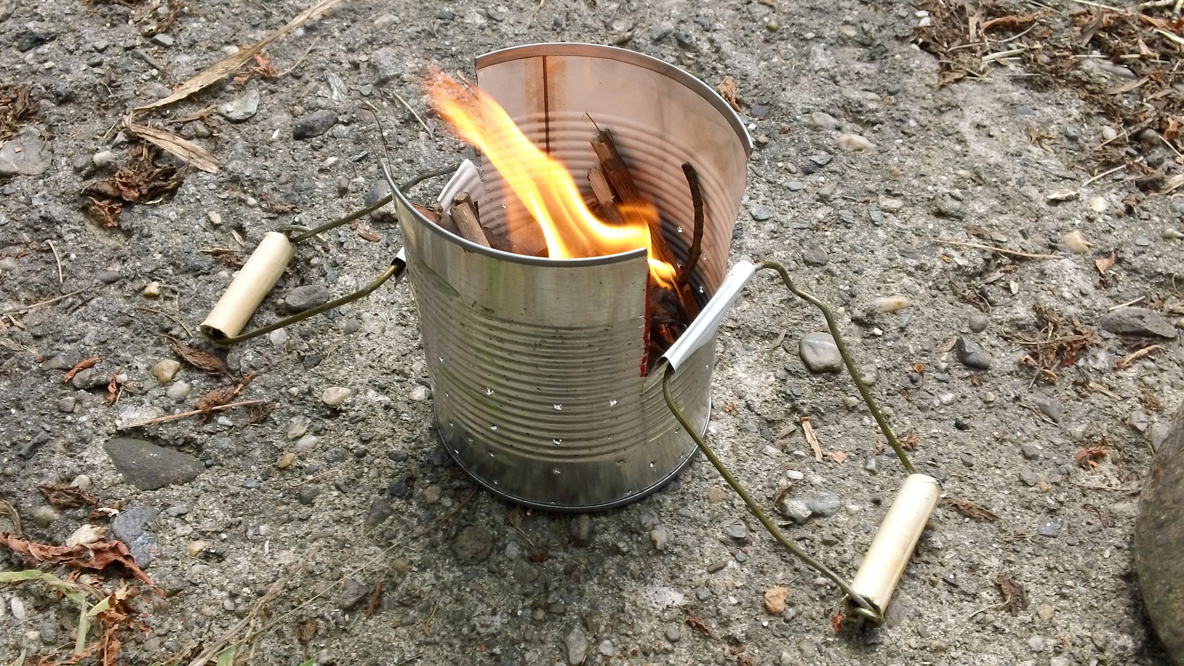 Tin Can Camping Stove