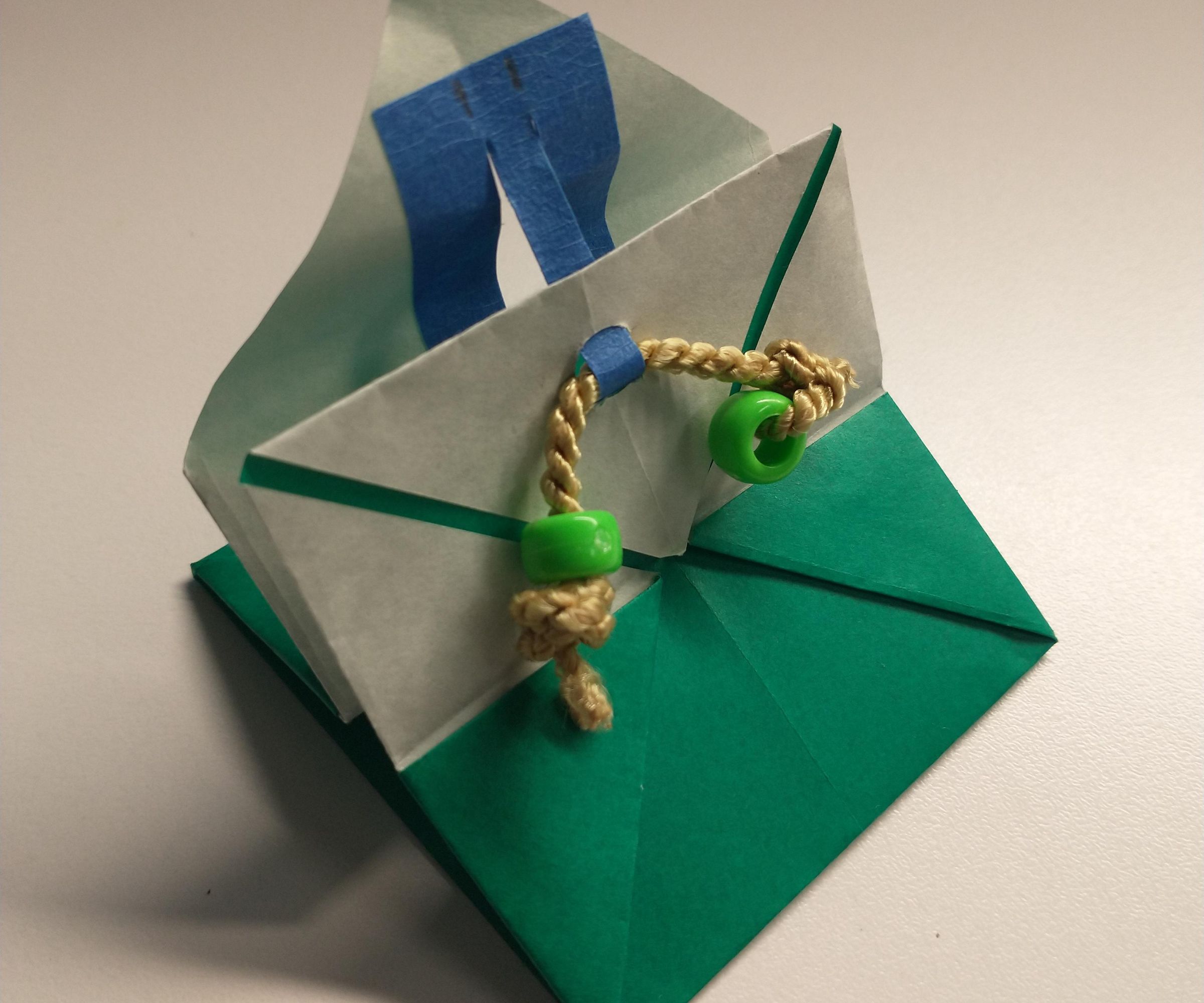 Puzzle Locked Paper Box