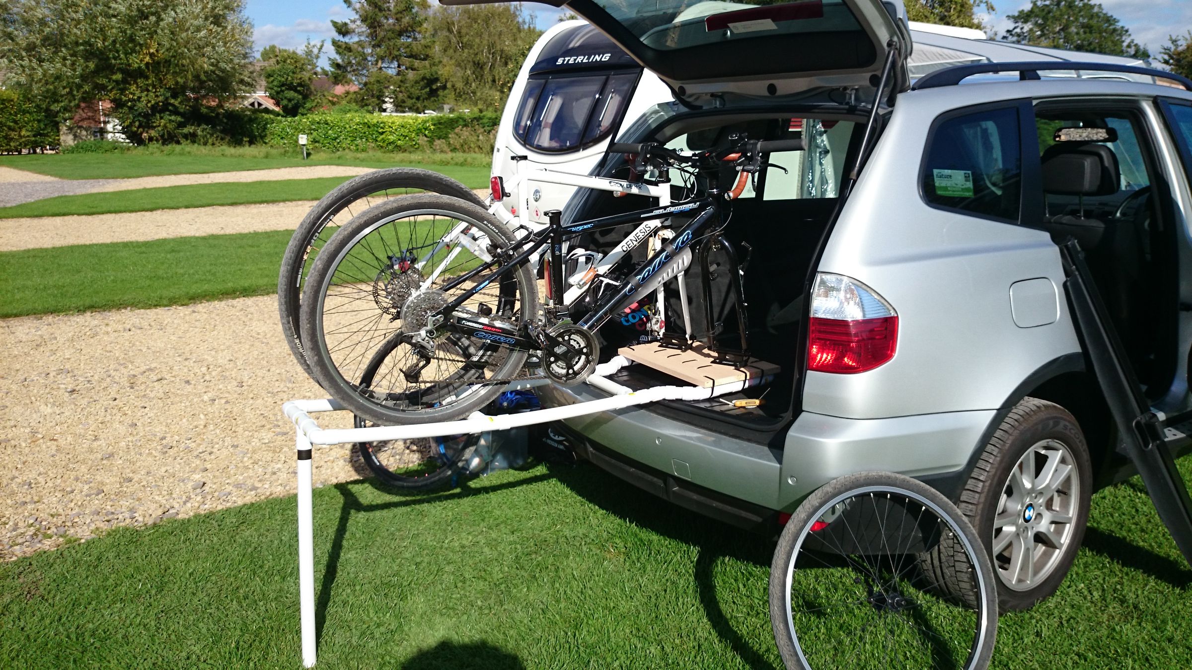 In Car Cycle Carrier 5 Steps Instructables