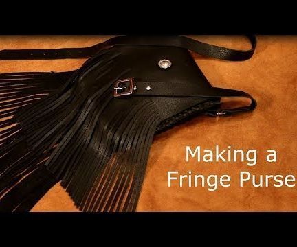 Leather Fringe Purse