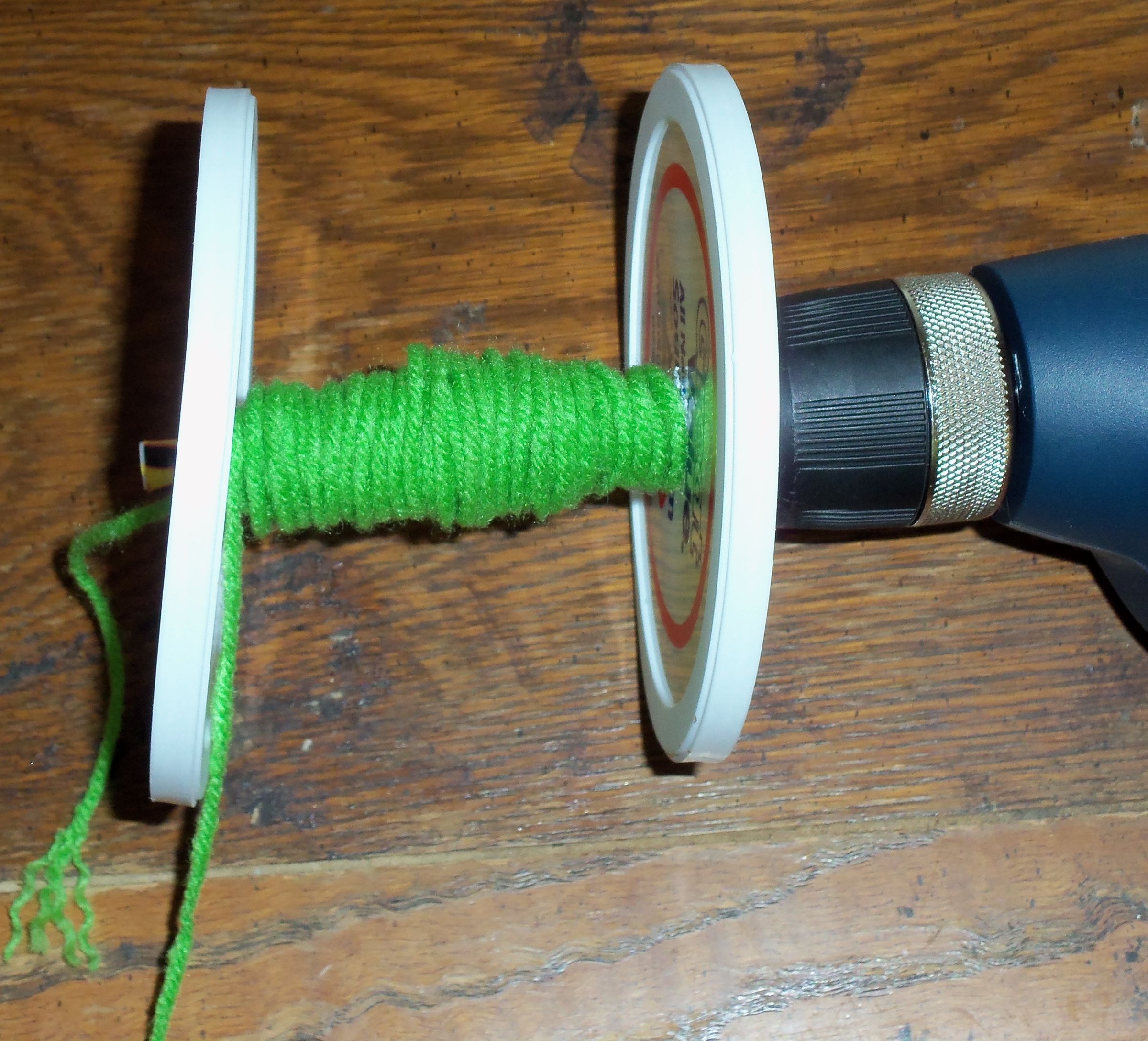 Drill Powered Yarn Winder Instructables