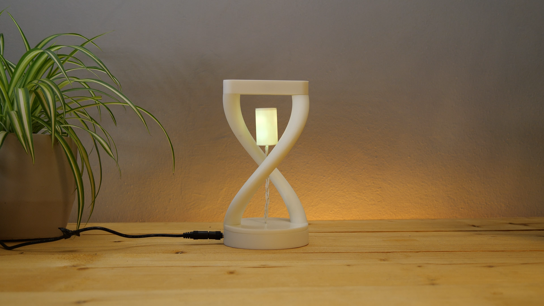 Floating online lamp magnetic