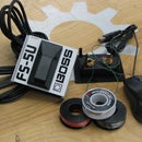 Use a guitar pedal to send mouse events to your PC over USB