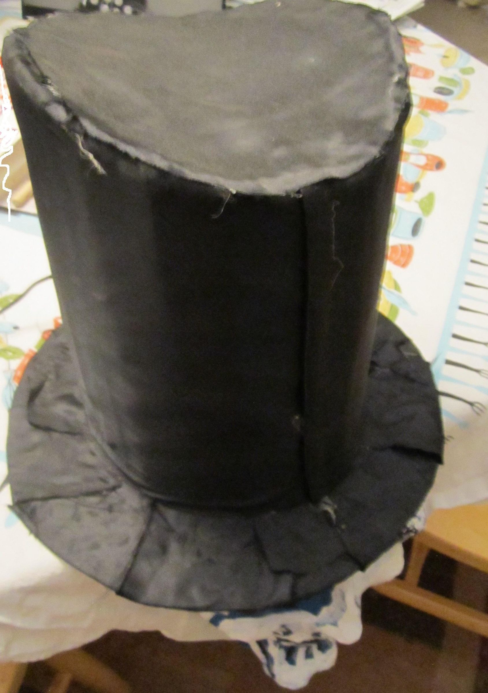 Top Hat Box Ghost Costume 4 Steps Instructables