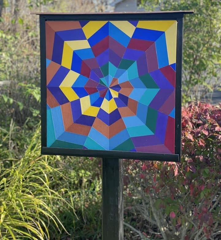 Barn Quilt Holder