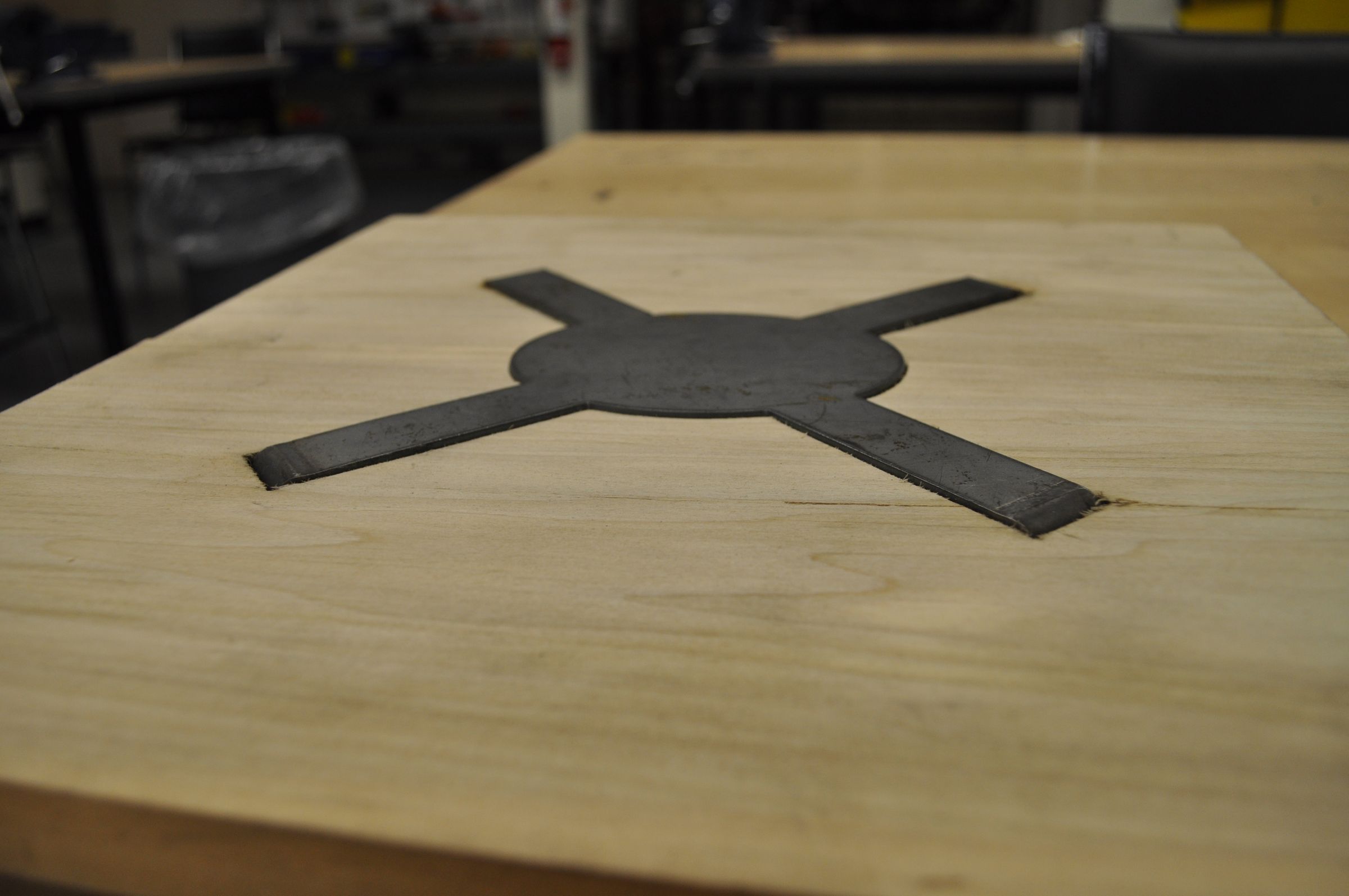 Plasma Cut Steel Ties for Wood Joinery