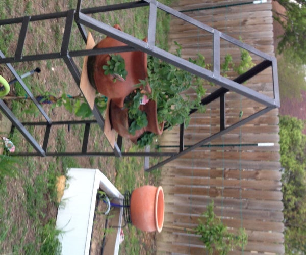 school welding projects Metal Trellis for Garden VInes
