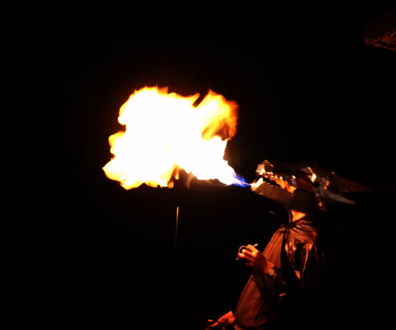 How NOT to Build a Fire Breathing Dragon Mask