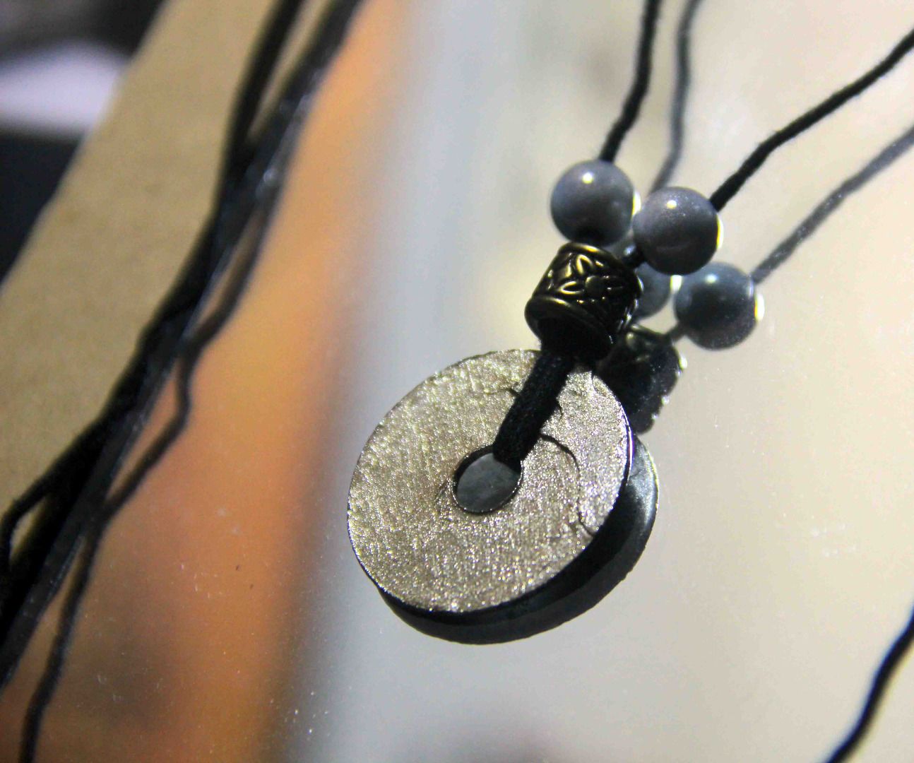 Make a Glittery Shine Locket With Junk