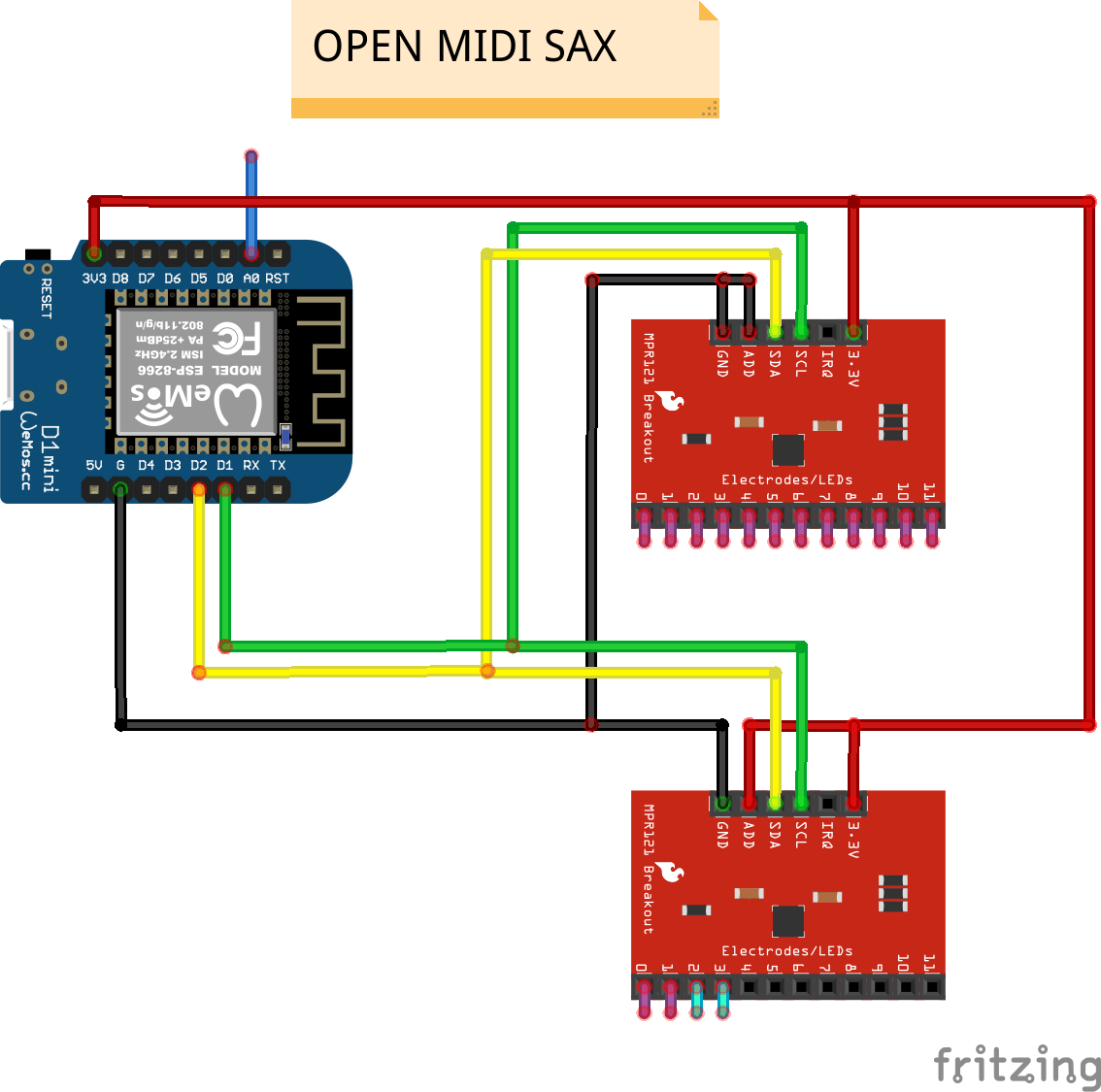 Open MIDI Sax Build Your Own MIDI Wind Controller for Less Than 10