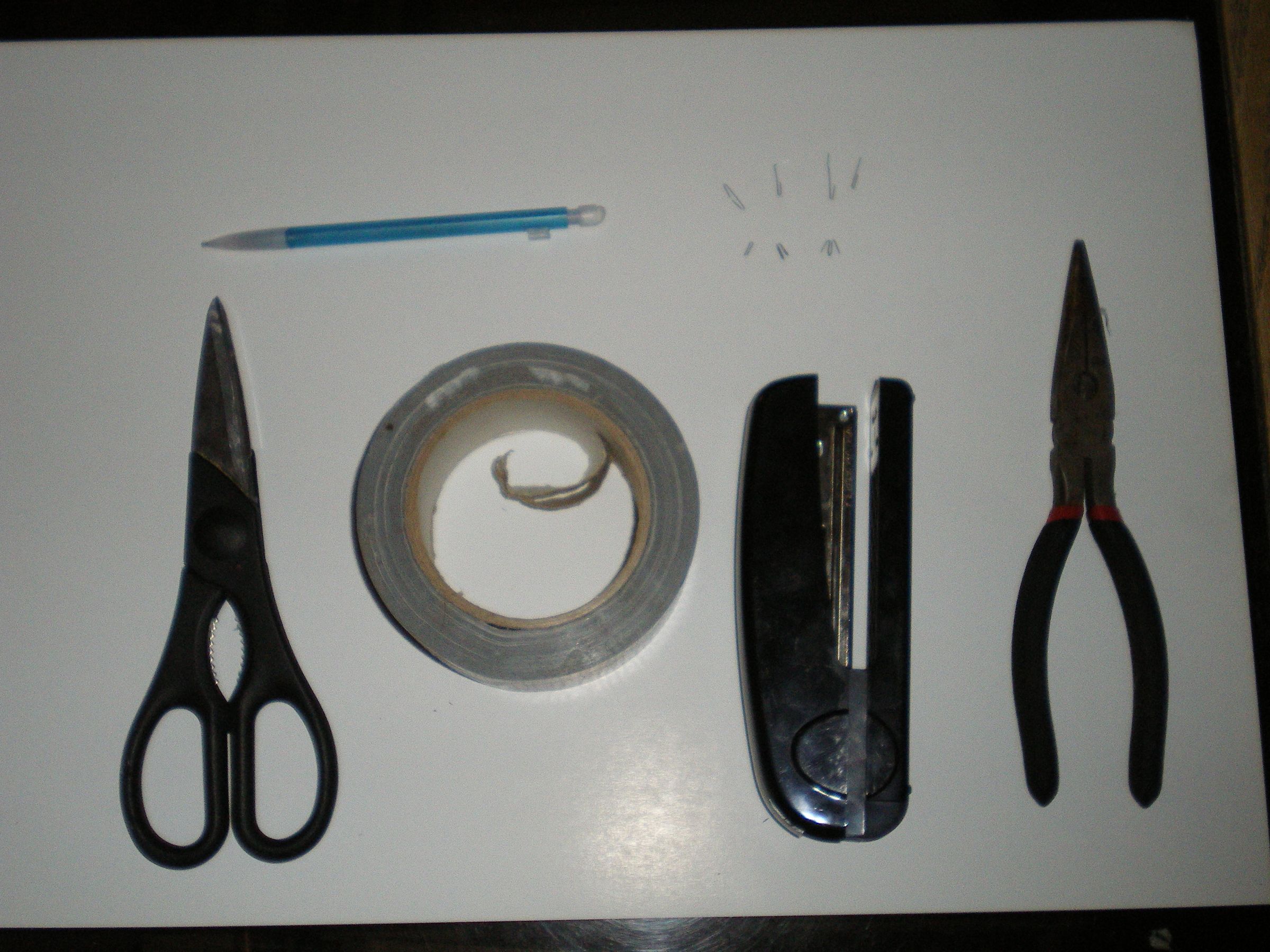 Mechanical Pencil Staple Shooter 5 Steps Instructables