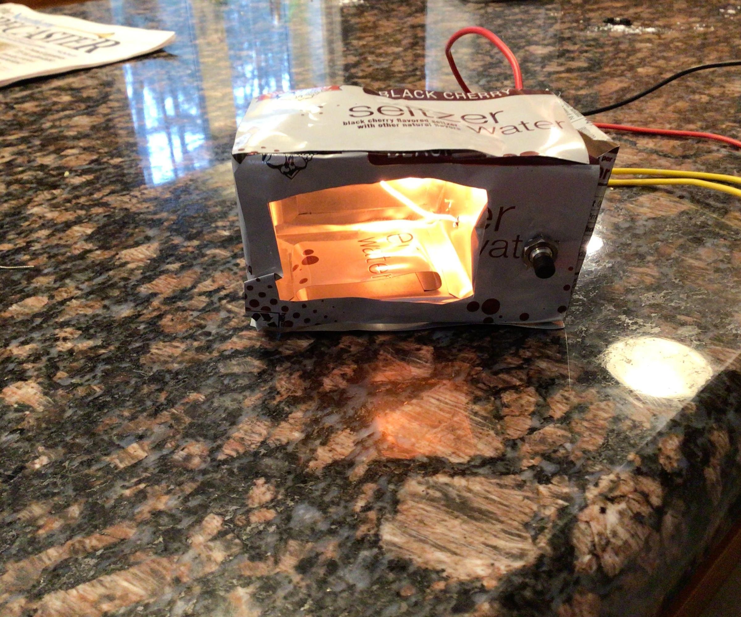 Mini Soda Can Oven