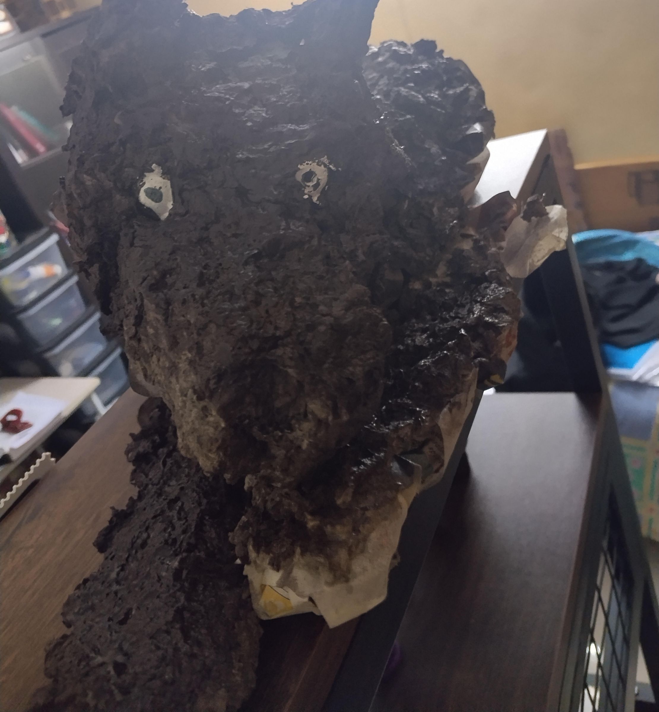 The Hound of Baskervilles - Papier Mache Clay