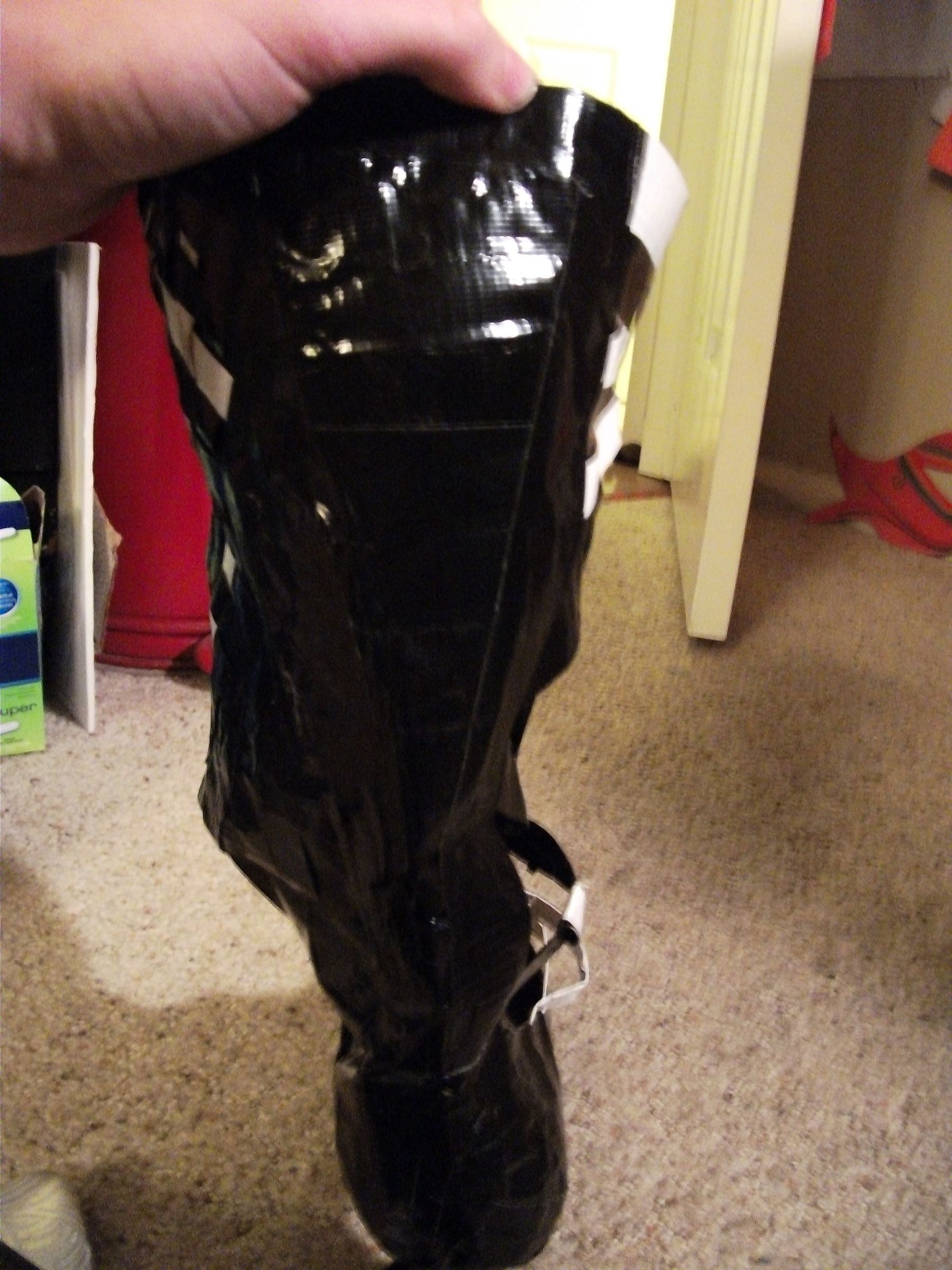 Stylish Duct Tape Boot! 9 Steps Instructables