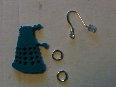 Assemble the Earring Pieces