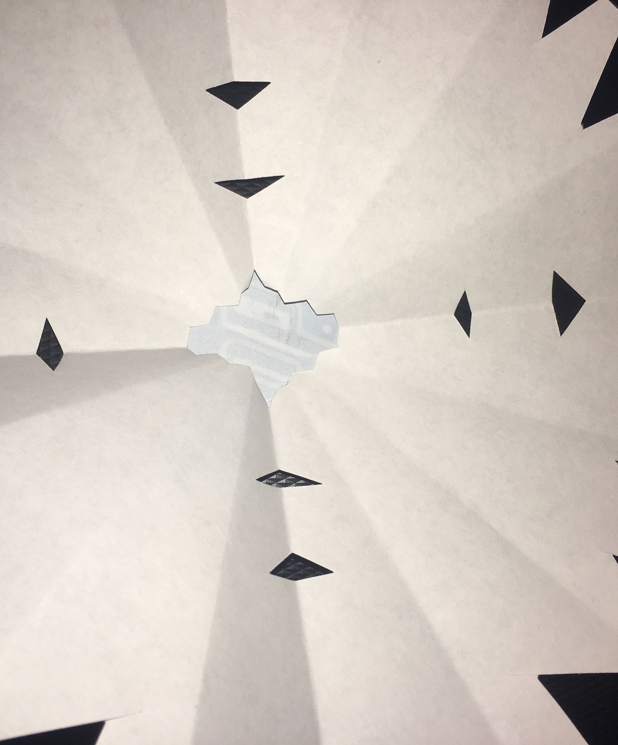 Simple Paper Snowflake By: Fatema Aljaf