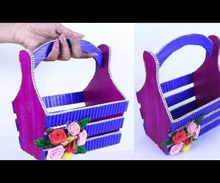 Lovely DIY Chocolate Gift Basket From Cardboard?