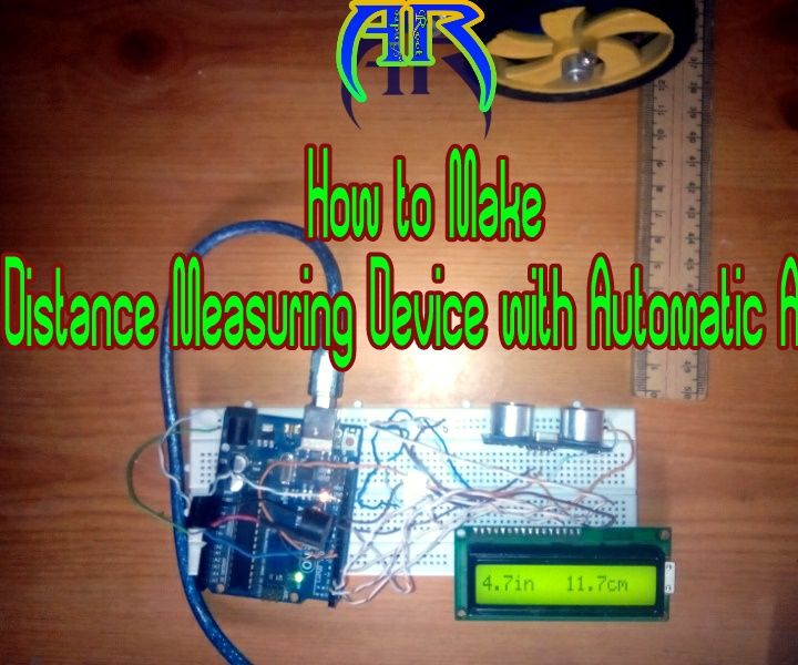 Distance Measuring Device With Automatic Alarm