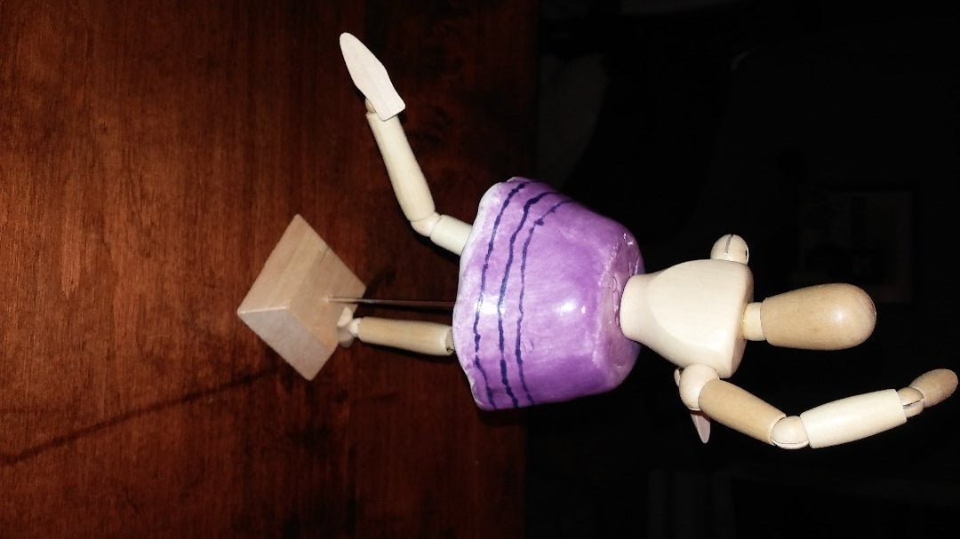 Clay Bowl Doll