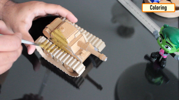 Cardboard Tank Pattern DIY Cardboard Tank V2 : 7 Steps (with Pictures) - Instructables