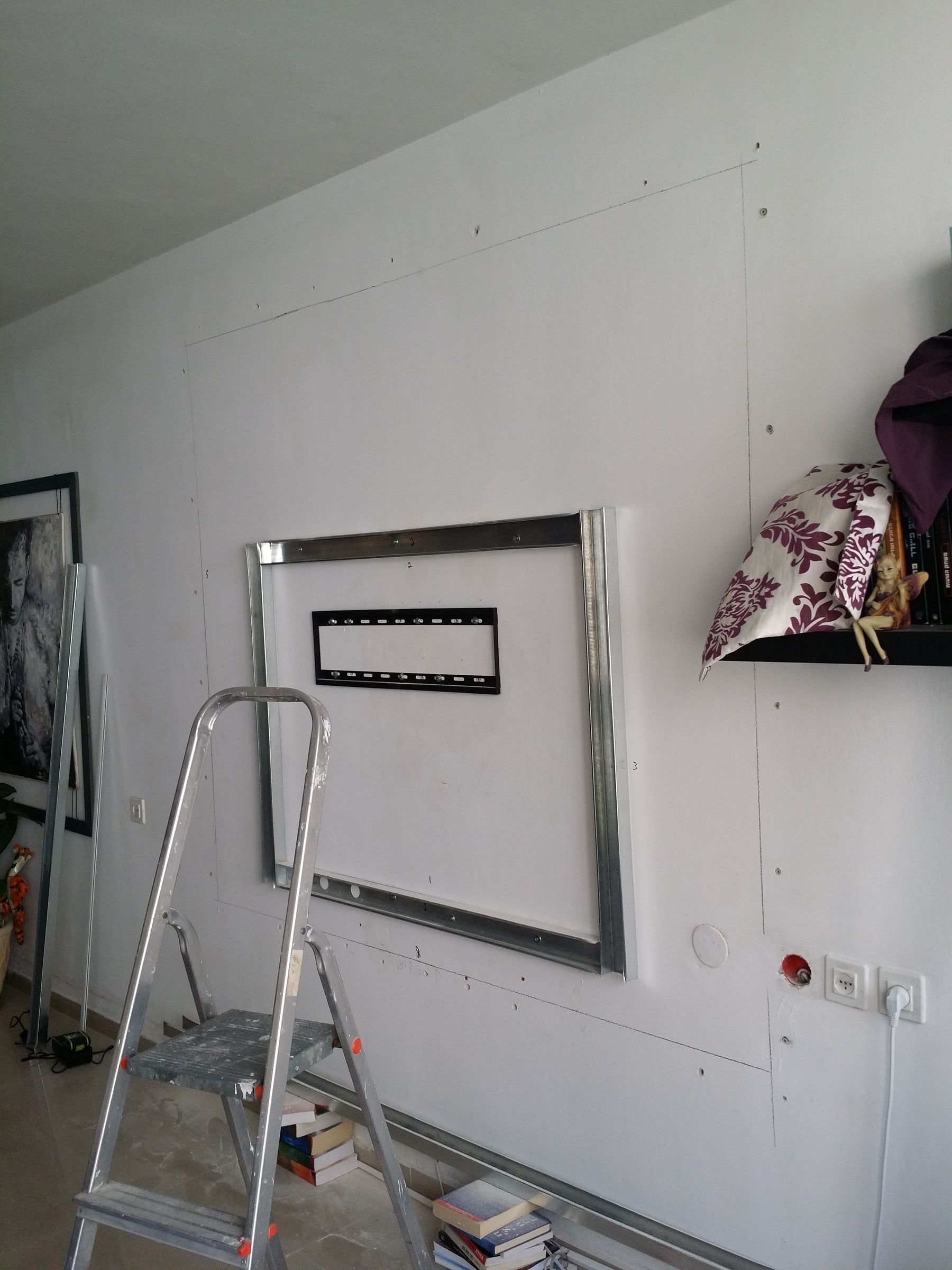 Drywall TV Niche : 17 Steps (with Pictures) - Instructables