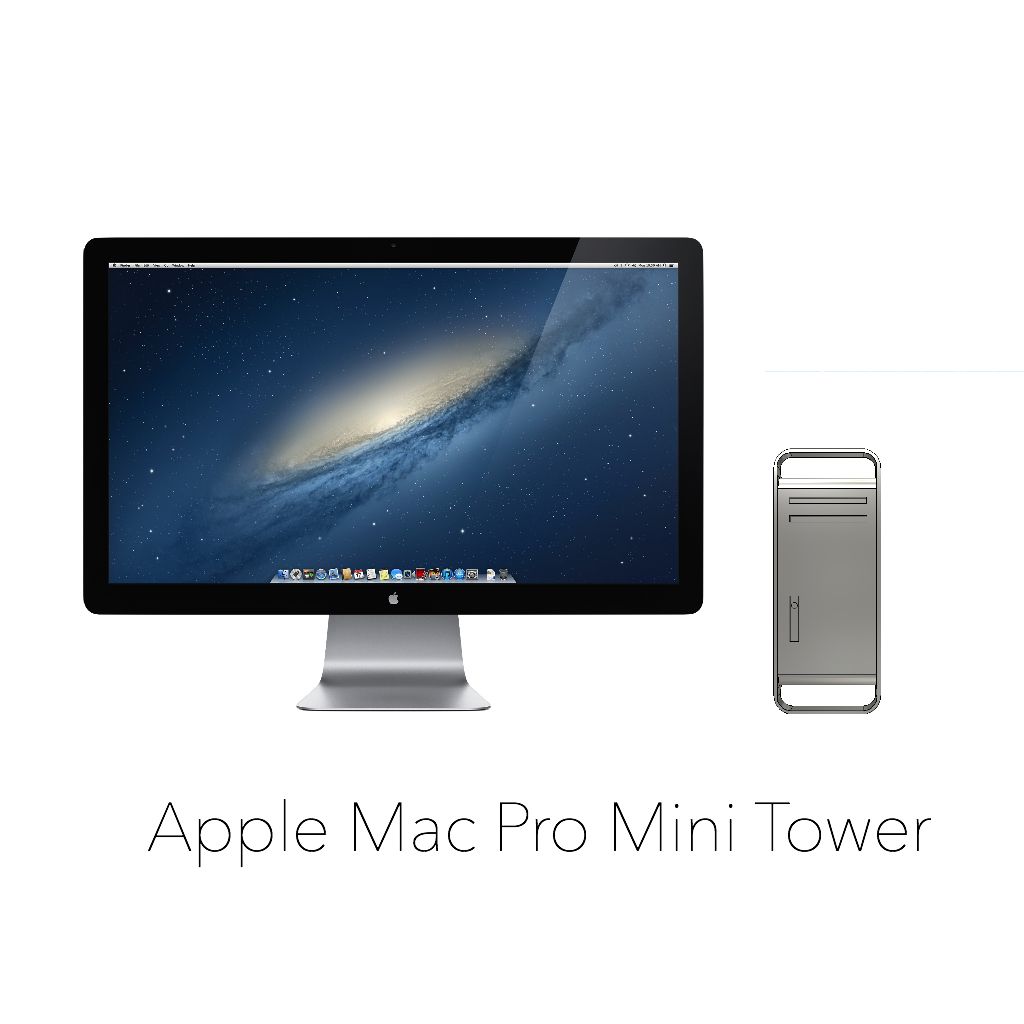 Functional Mac Pro Mini Tower: 3-D Print