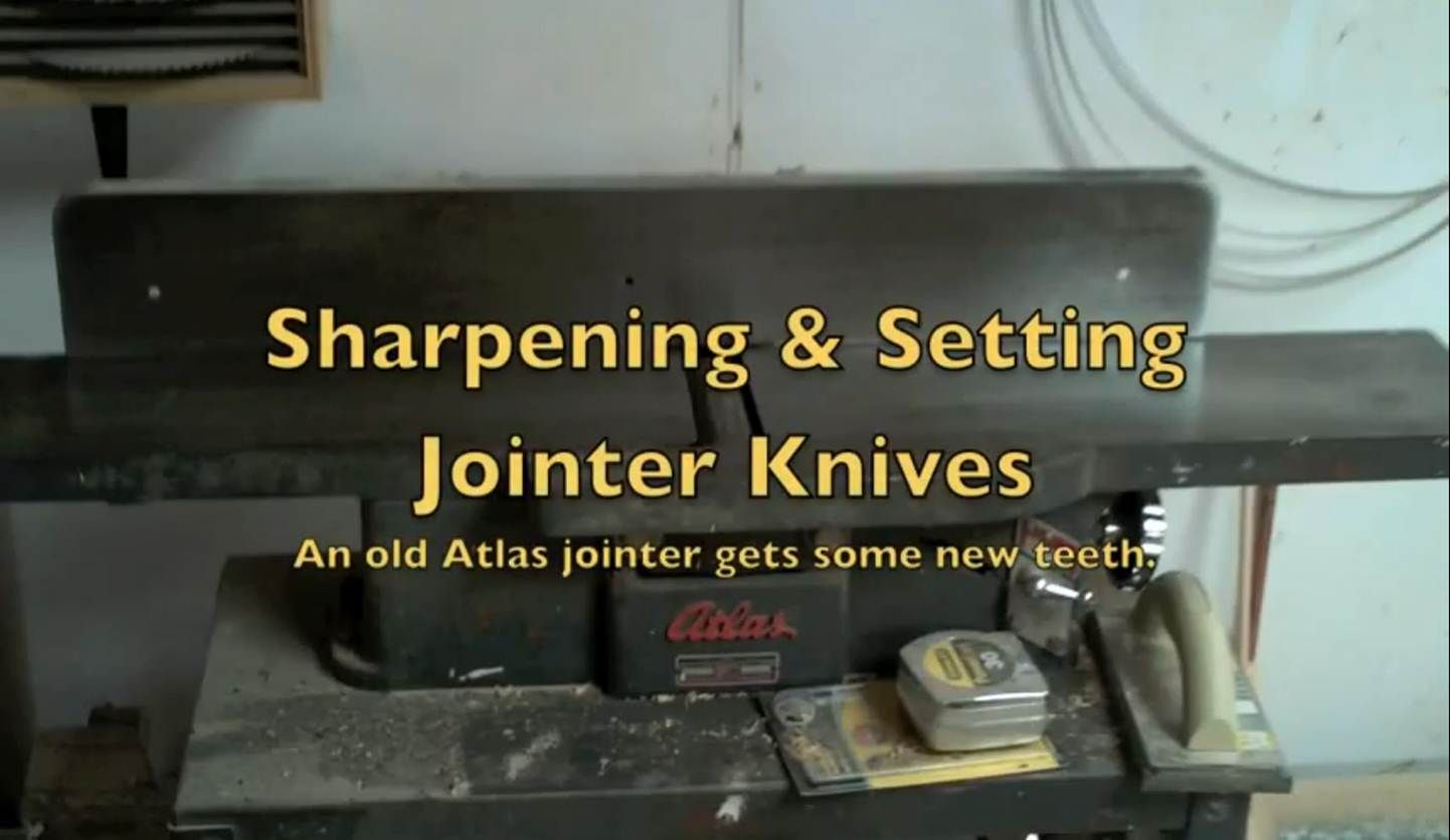Sharpen and Set Plainer Knives