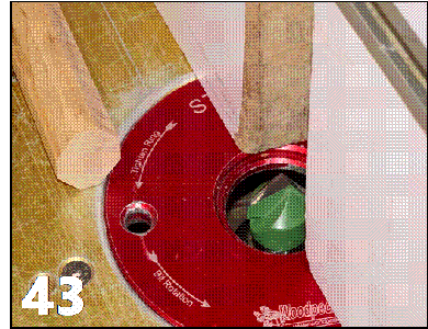 Using the Bevel Ease 45