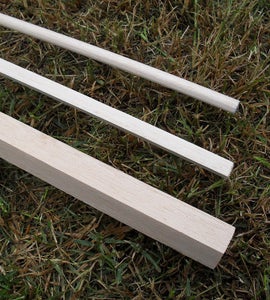 Model Ship From Balsa Wood