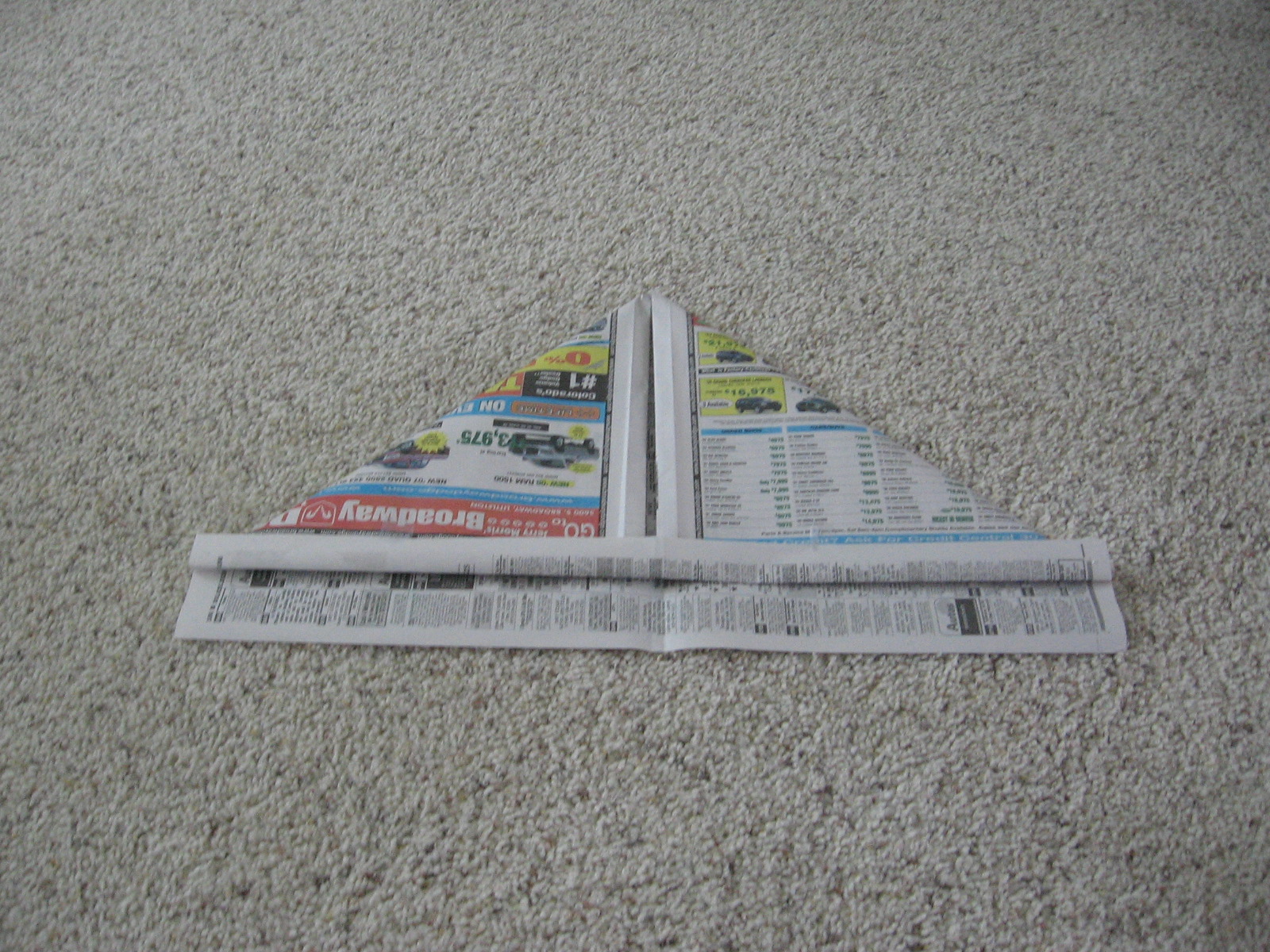 Newspaper Hat! 7 Steps Instructables